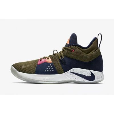 Nike Erkek Pg 2 Acg Ep Zeytin Yeşili Basketbol Ayakkabısı Türkiye - 0NW8HHT2